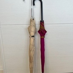 【無料】 雨傘 2本セット