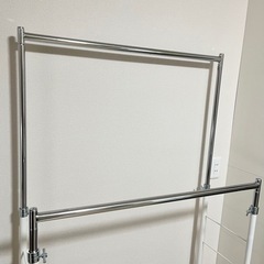 キャスター付ハンガーラック パイプハンガーの画像