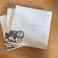 0円　無料 フォト アルバム　3冊＋台紙25枚