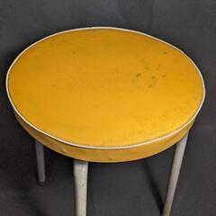 　レトロ　丸椅子　ヴィンテージ　家具 椅子の画像