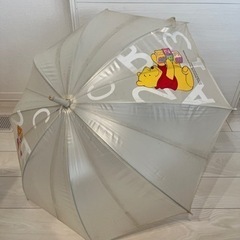 【無料】 子供用雨傘 キッズ プーさん