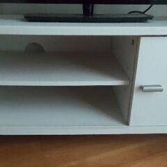 12/5まで【中古】テレビ台　スライド式 楽天市場】テレビ台 脚部組立式 LV-81-150W 幅1500x奥行400x高さ
