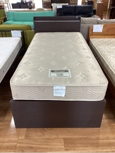 シングルベッド【町田市再生家具】240863