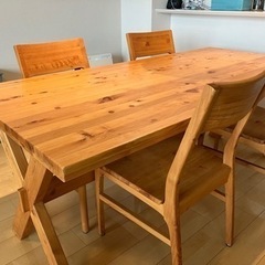 家具 ダイニングセットの画像