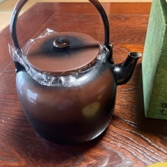 銅製やかんの画像