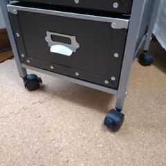 【譲渡先決定】キャビネット 9段 書類ケース キャスター付きの画像