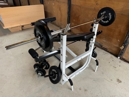 ベンチプレス100キロセット(BODY DESIGN) Amazon | BODY DESIGN(ボディデザイン)ホームビルダーパック