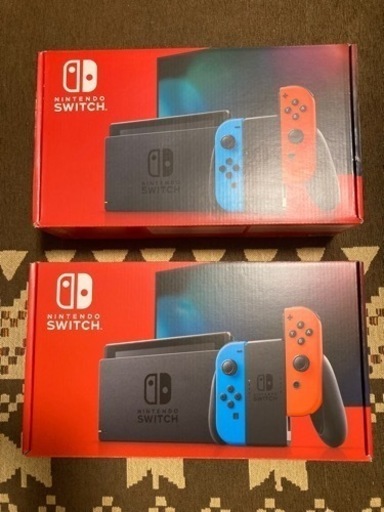 ニンテンドーSwitch空箱ふたつ