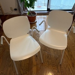 【受付終了】IKEA 椅子2脚セット