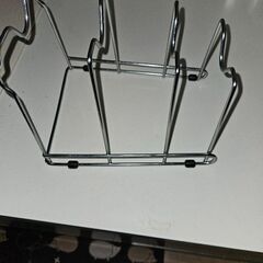 鍋蓋置き　縦置きにも横置きにもなります。
