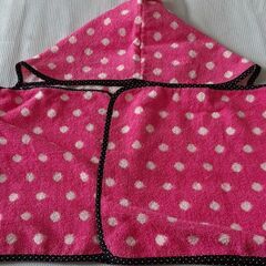 フード付きタオルの画像