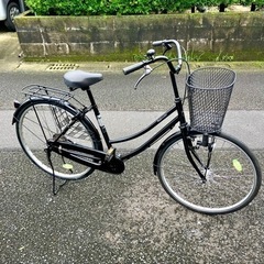 お取引感謝【宮崎県の方に】２６インチ・ママチャリ・変速無し・中古