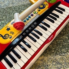 トイローヤルのキッズキーボードDXイス付きの画像