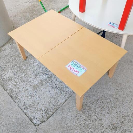 ニトリ☆伸びるエクステンションテーブル、小傷、ウッド、家具 テーブル【浜村鹿野温泉ICから3分 買取本舗 宮本リサイクル 営業時間9～19時 定休日水曜のみ←連絡できませんm(_ _)m】