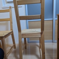 IKEA イス 2脚【IVAR イーヴァル】の画像