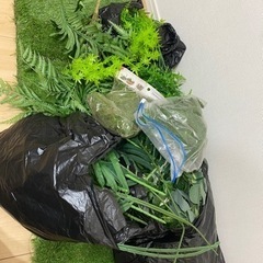 人工芝 草 イミテーションリーフ 装飾セット