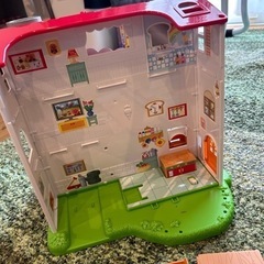 アンパンマンタウン ようこそ!たのしい!パンこうじょうハウス&やきたてはこぶよ!レールセットDXの画像