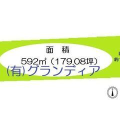 熊谷市村岡　179坪　売地　住宅用、資材置場、太陽光用地としても可能 - 熊谷市