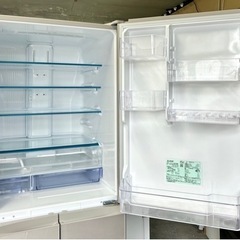 札幌引取り歓迎 美品 22年製 三菱電機 MITSUBISHI 451L 5ドア冷凍冷蔵庫 MR-MB45H-C 右開きの画像