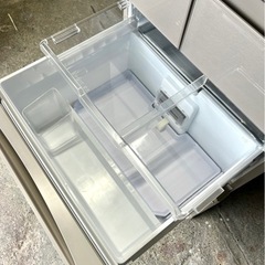 札幌引取り歓迎 美品 22年製 三菱電機 MITSUBISHI 451L 5ドア冷凍冷蔵庫 MR-MB45H-C 右開きの画像