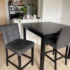 
元値¥160000美品✨高級ダイニングテーブル　椅子セットの画像