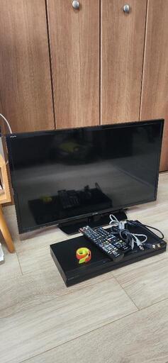 SHARP32インチテレビ-Blu-rayレコーダーセット