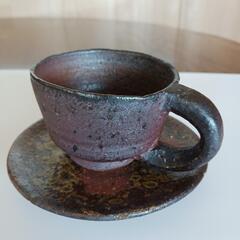 【 備前焼 】　珈琲カップ　　生活雑貨 食器の画像