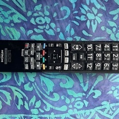 録画機能付きテレビの画像