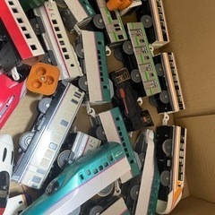 おもちゃ プラレール電車の画像