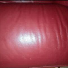 ニトリ ロゾ 2人かけソファ 本皮の画像