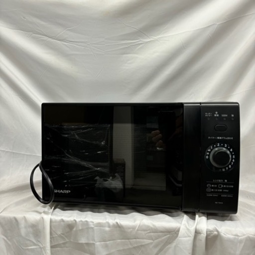 【‼️✨中古美品✨‼️】SHARP電子レンジ RE-TM18-B ブラック系