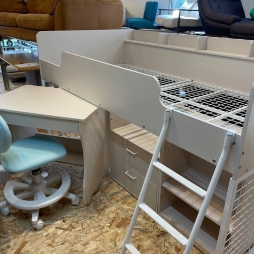 ニトリ システムベッド 学習机 ベッド デスク　家具