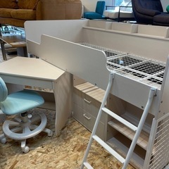 ニトリ システムベッド 学習机 ベッド デスク　家具 