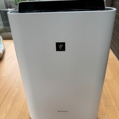 シャープ KC-L50-W [加湿空気清浄機 プラズマクラスター...