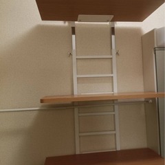 ニトリ　突っ張り洗濯機ラック　