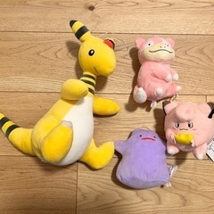 ポケモン　デンリュウ　ピッピ　ヤドン　メタモン