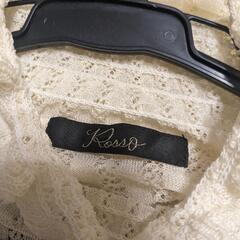 RossoFreeサイズ。伸びる素材。透ける素材。キャミソールやTシャツの上に重ねます。の画像