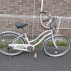 自転車24インチ中古車ママチャリの画像
