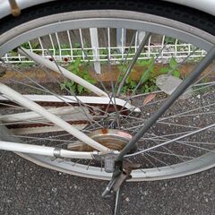 自転車24インチ中古車ママチャリの画像