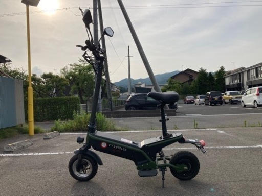 【美品・動作確認済み】電動原付バイクFreemile Plus 40km