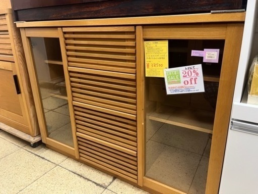 食器棚　モダンテイスト　北欧　家具 収納家具 本棚