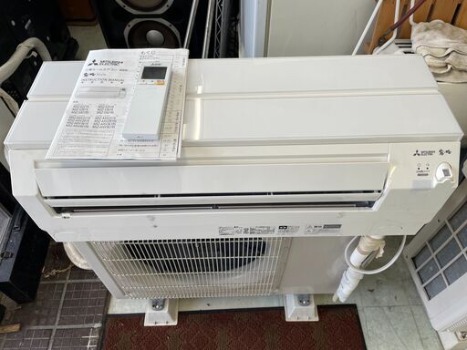 三菱冷暖房エアコンMSZ-S4019S-W標準取り付け工事込！畳数目安：おもに14畳用 年度モデル：2019年モデル 電源：200V