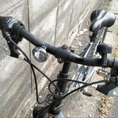 自転車　マウンテンバイク　黒　ジャンク扱いの画像