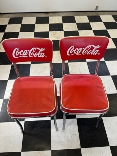 コカコーラ　ダイナーチェア　cola