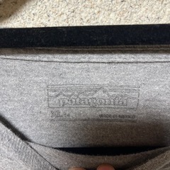 お値下げ　パタゴニアPatagoniaTシャツグレーXL（14）服/ファッション Tシャツ の画像