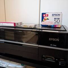 EPSON EP-774A 複合機 (動作品) 【予備インク付き】