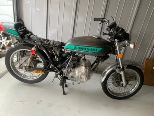 7/9迄購入希望者有　レストアベース　カワサキ 400SS S3  2スト　書付き　逆車