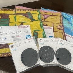 ジョジョの奇妙な冒険 タオルとコースターセット