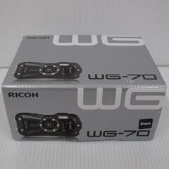 リコー 1600万画素 防水・耐衝撃・防塵・耐寒コンパクトデジカメ WG-70の画像