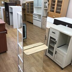 ★ジモティ割あり★ LOWYA 全身鏡 ナチュラル クリーニング...